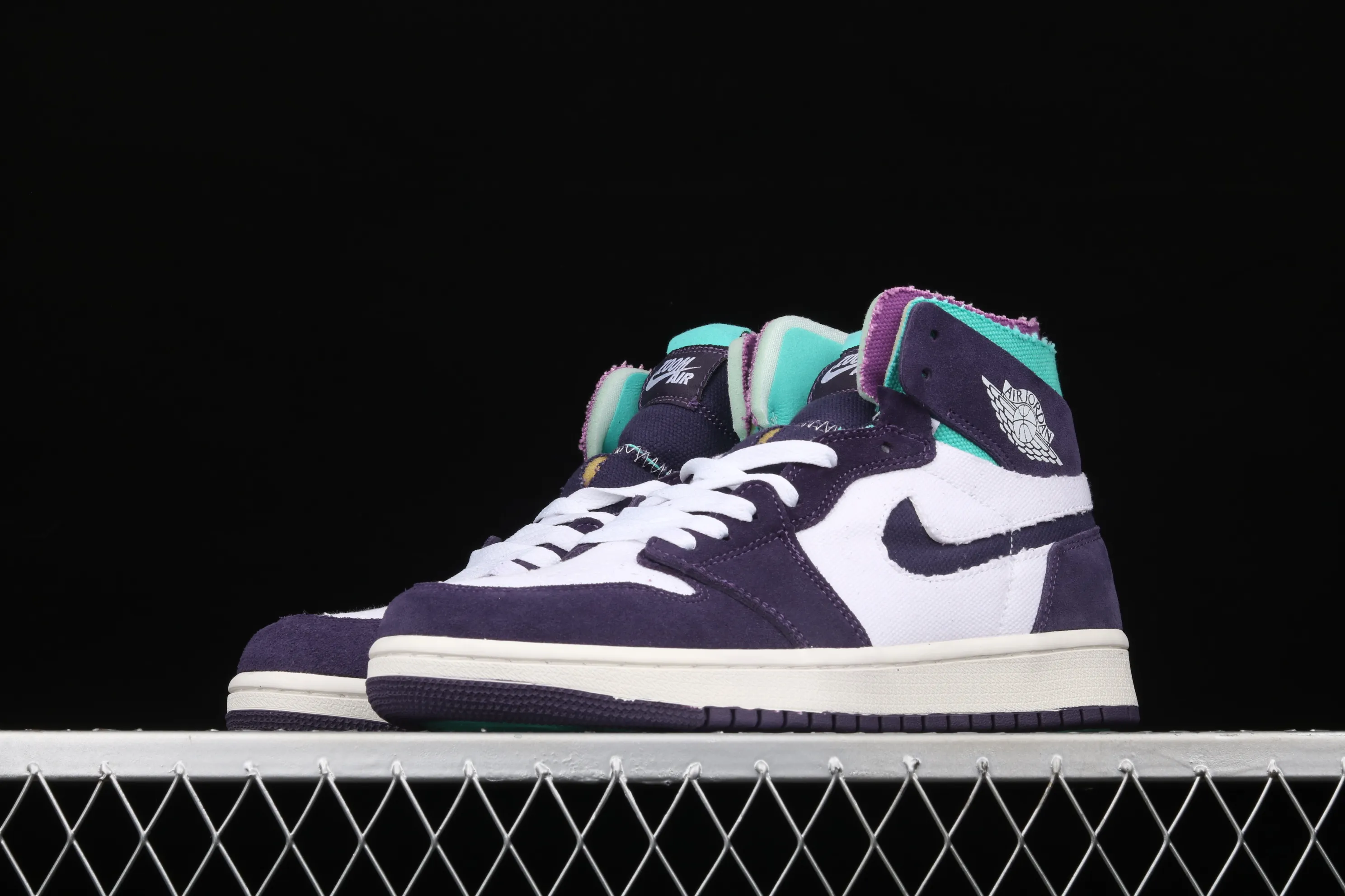 All categories Air Jordan Jordan series basketball shoes Air Jordan 1 High Z version Air Jordan 1 Zoom CMFT Pairs Daybreak AJ1 Joe 1 Purple Grape CT0978-150